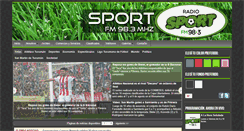 Desktop Screenshot of fmsport.com.ar